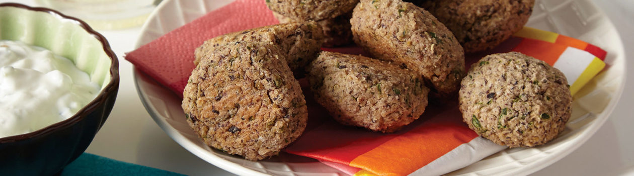 Baked Falafel Snack Bites