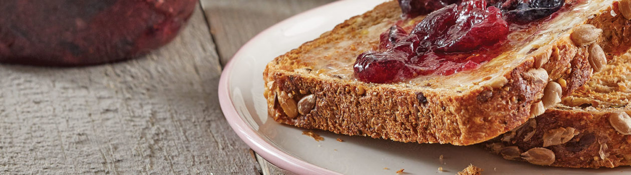 No-Cook Tangy Blueberry Freezer Jam