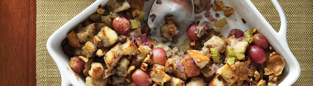 Recipe Walnut and Grape Vegan Stuffing