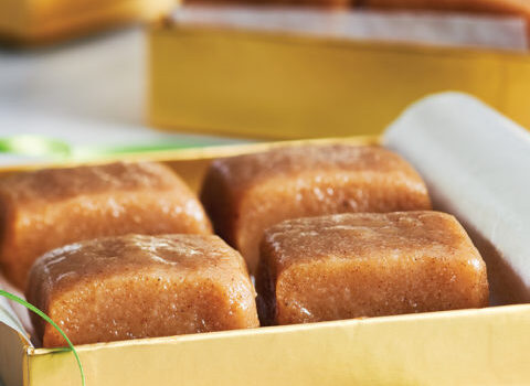 Microwave gingerbread fudge