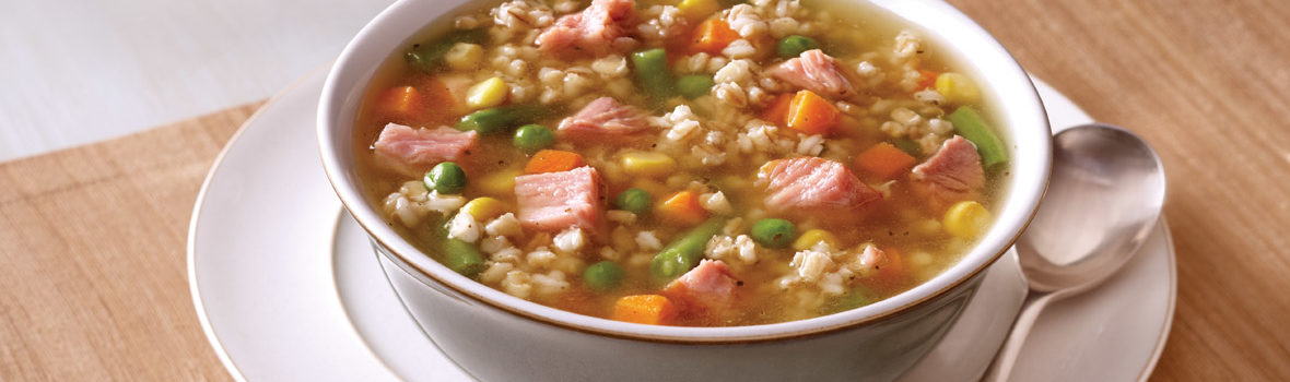 Smoked Turkey Barley Soup