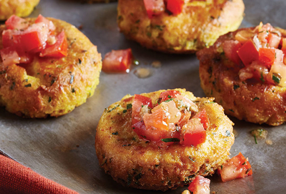 Pumpkin Chickpea Fritters