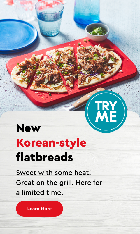 New korean-style flatbreads