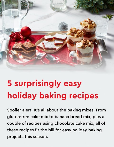 Holiday Baking Recipes