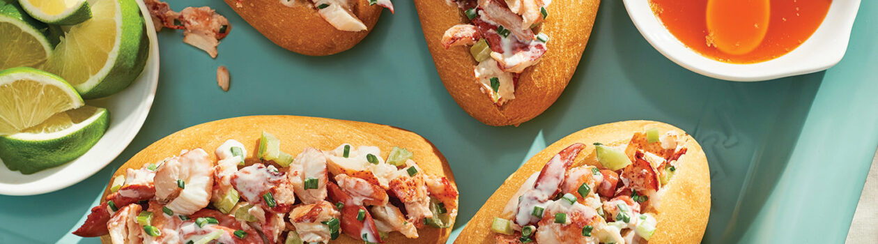 Chive-Lime Lobster Rolls