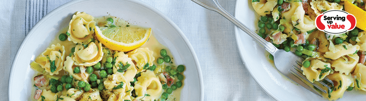 One pot cheese tortellini